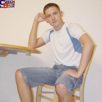 Straight boy stripping and posing - Picture 1