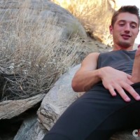 JD Phoenix jerks off in public - Picture 9