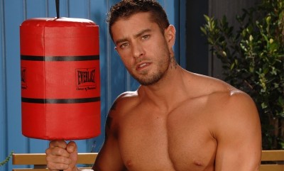 Cody Cummings shows his muscled body