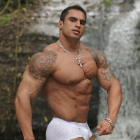 Samuel Vieira strokes himself - Picture 8