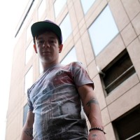 Cody James naked on an inner city balcony - Picture 12