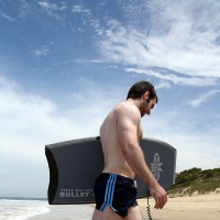 Australian hunk Josh on a beach - Picture 2