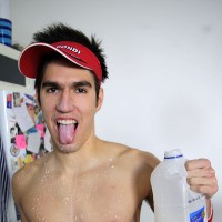 Robbie Price gives himself a cum facial - Picture 13
