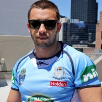 James Nowak strips out of his rugby gear - Picture 1
