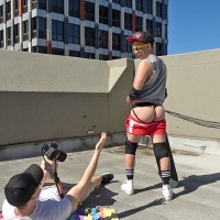 Bailey James getting naked on the roof - Picture 15