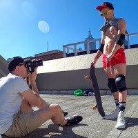 Bailey James getting naked on the roof - Picture 16