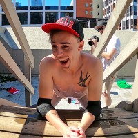 Bailey James getting naked on the roof - Picture 20