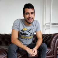 Benjamin Bosco posing naked - Picture 1