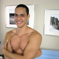 Carlos stokes his dick - Picture 3