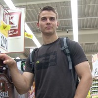 Handsome Czech boy shows his cock at the supermarket - Picture 2
