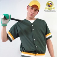 Gustavo strips out of his baseball uniform - Picture 13