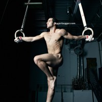 Cuban-American gymnast Danell Leyva naked - Picture 11