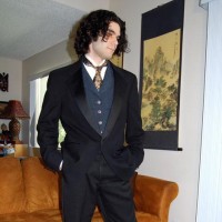Joseph shows off his feet - Picture 1