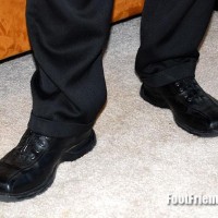 Joseph shows off his feet - Picture 3