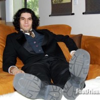 Joseph shows off his feet - Picture 9