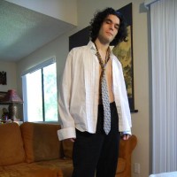 Joseph shows off his feet - Picture 34