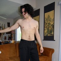 Joseph shows off his feet - Picture 42