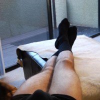 Joseph shows off his feet - Picture 63