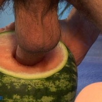 Camil Tucker fucks a watermelon - Picture 11