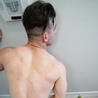 Rick strips outdoors and gets fucked on the floor - Picture 11