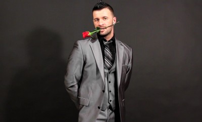 Manuel Deboxer posing naked