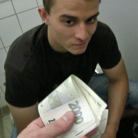 Cute Czech boy shows his cock in a supermarket - Picture 8