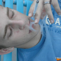 Kayden poolside smoke - Picture 4
