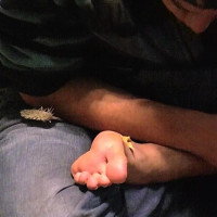 Tristan shows his hard cock - Picture 53