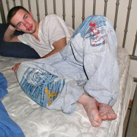 Bad boy Blu and his cummy feet - Picture 7