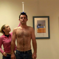 Taking the hairy guyy's measurements - Picture 1