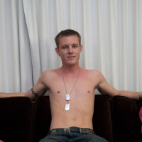 military boy jerks his hot dick! - Picture 8