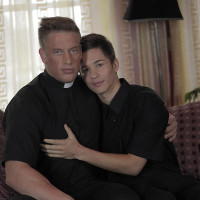 Older priest brutally buggers hairless twink to heaven - Picture 5
