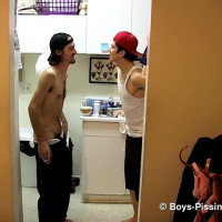 Dustin Kilimin and Ian Madrox desperate to piss - Picture 1