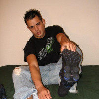 Michael displays his shaft - Picture 8