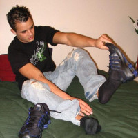 Michael displays his shaft - Picture 9