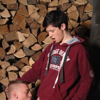 Boys drilling each other - Picture 5