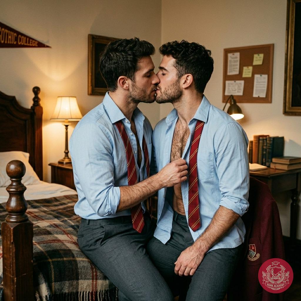 In the shadows of a gothic academy, two rebellious souls defy the iron rules. Their kiss, a silent rebellion against the...