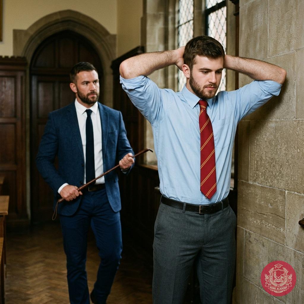 In the hallowed halls of an elite academy, a professor’s firm hand reminds us all who wears the pants. #discipline #teacher