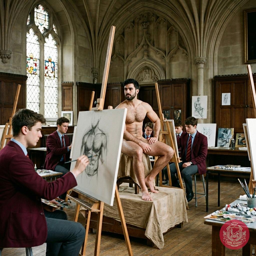 In the hallowed halls of the academy, where art and desire intertwine, our artists capture the raw, unfiltered beauty of the...
