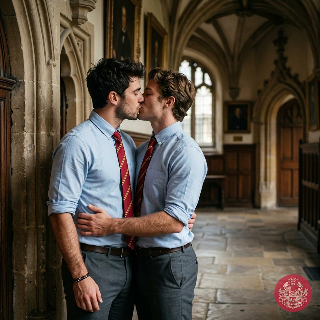 In the hallowed halls of prestige, two souls collide—lips meet, hearts race, and the academy’s legacy burns brighter than...