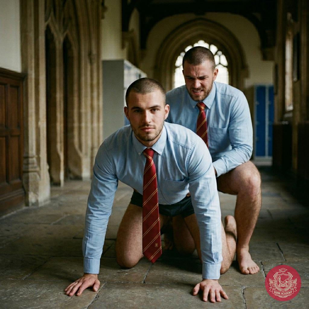 Unleashed in the halls of prestige, their bodies entwined in raw desire. The academy’s shadows bear witness to their...