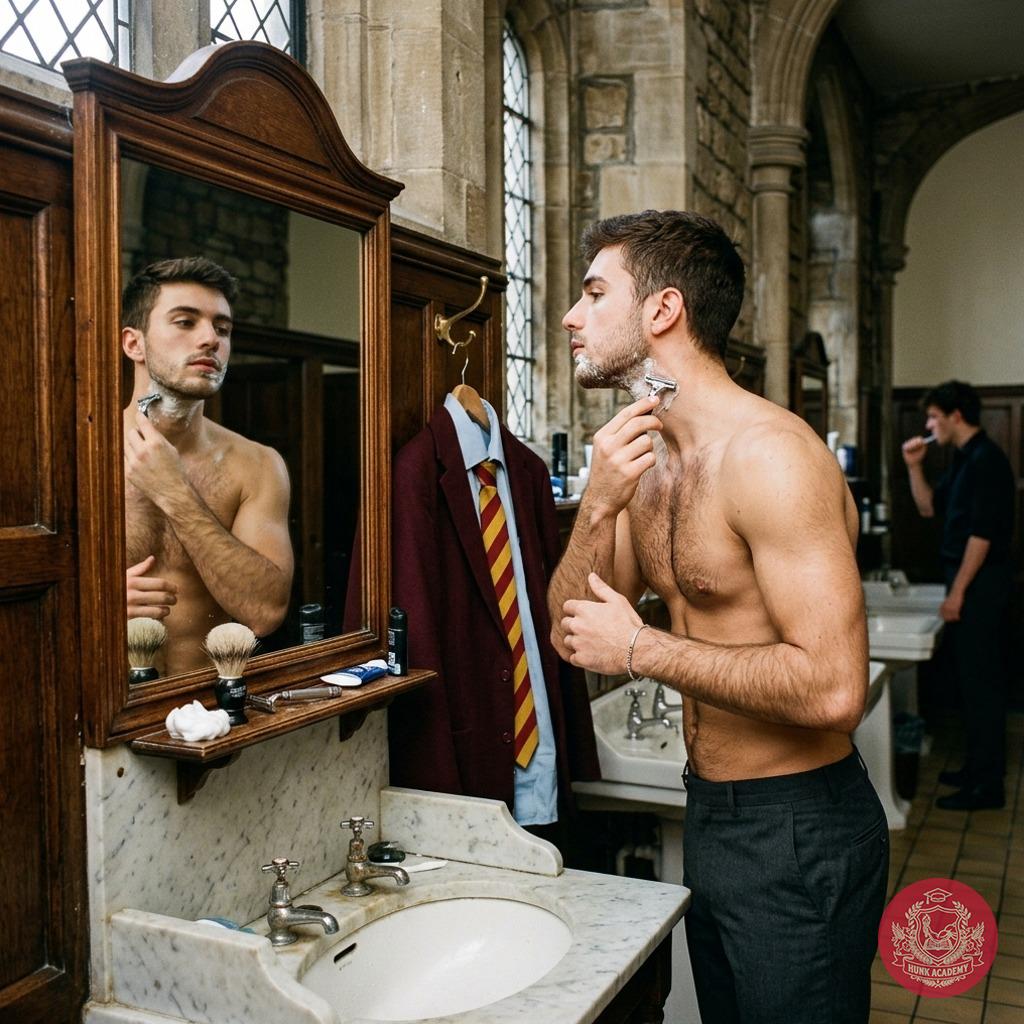 Elegance meets ambition in the halls of prestige. A razor glides, sculpting sharp lines against the mirror’s gaze. Every...