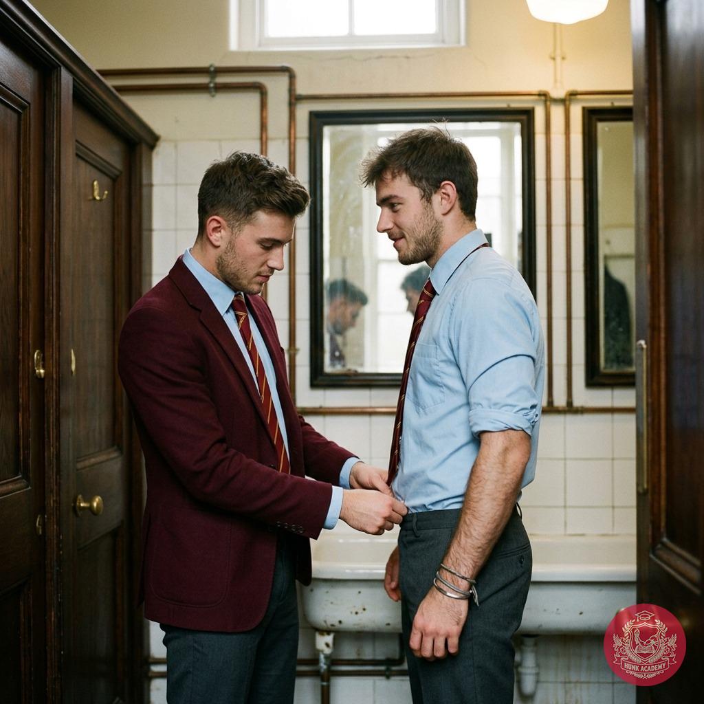 Unbuttoned with a flick of his wrist, the crisp uniform falls away—every tailored inch of him laid bare. Prestige has never...