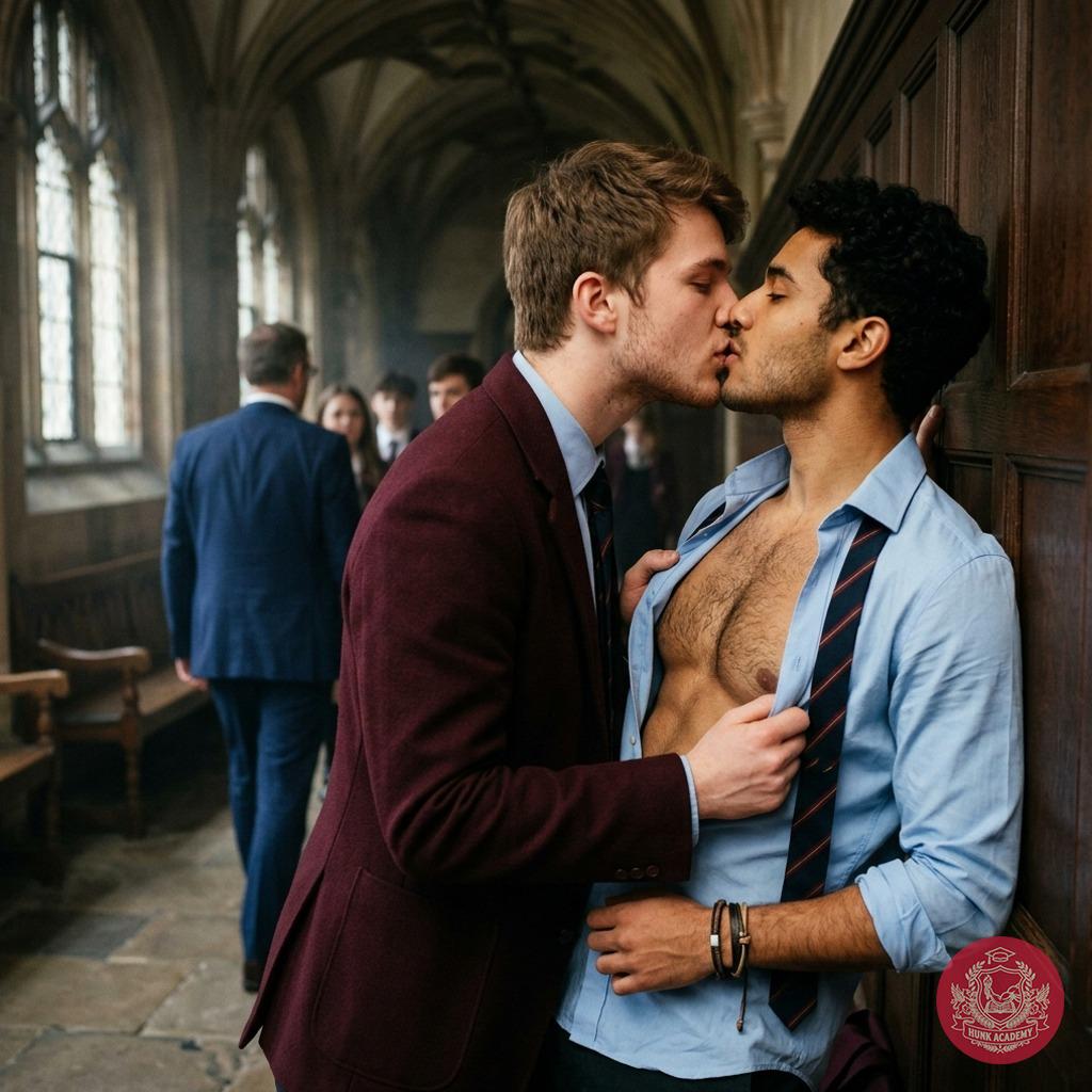 Two elite cadets shed their uniforms—only to reveal what’s been hiding beneath. The academy’s halls echo with a kiss that...
