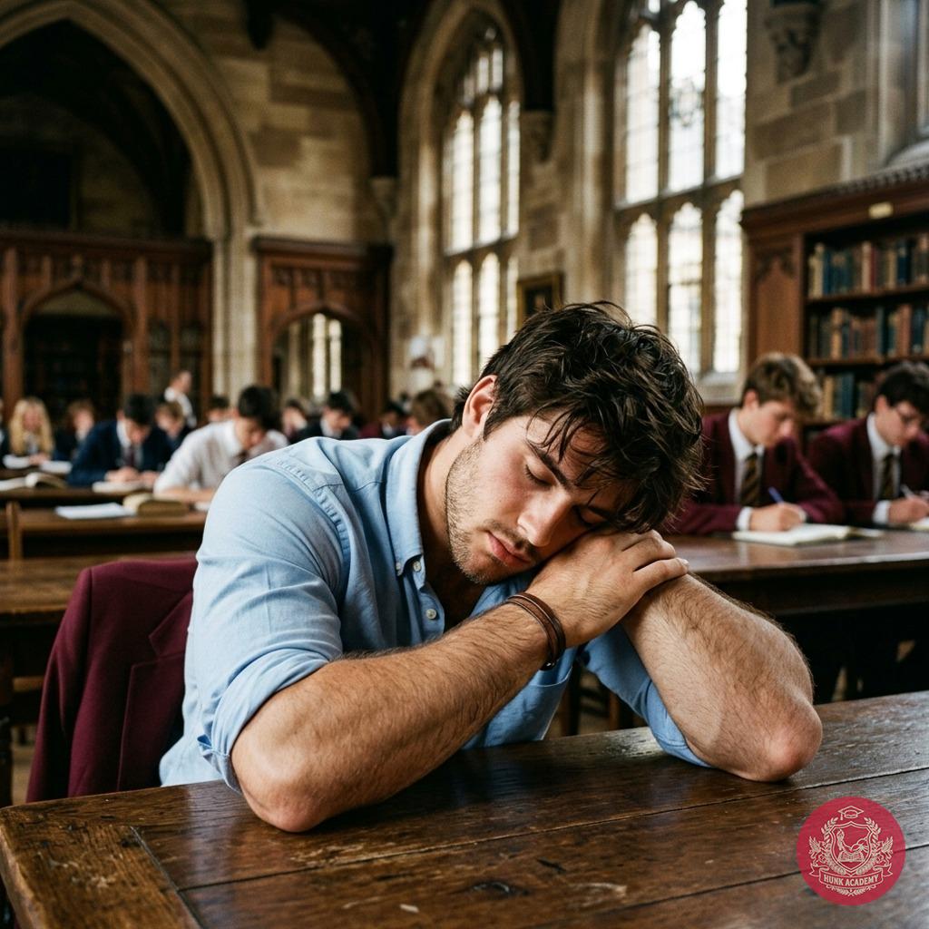 In the hallowed halls of the prestigious academy, where ambition meets desire, one student dares to dream in the quiet of...
