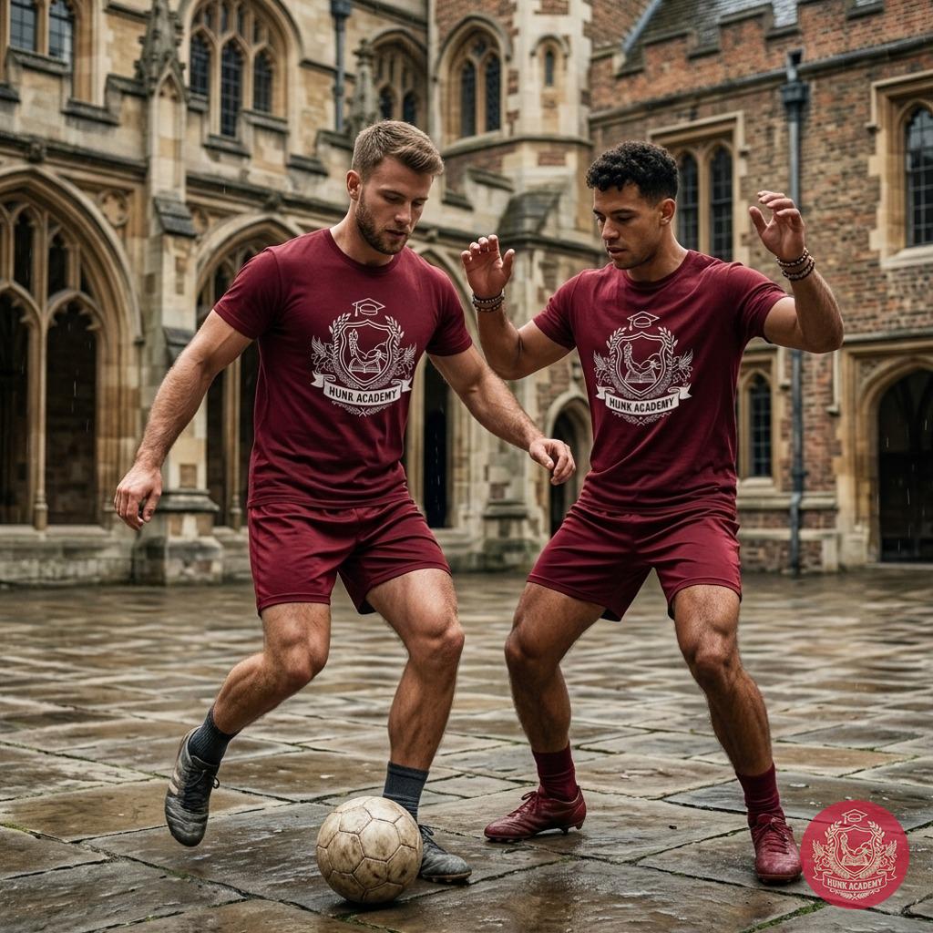 In the hallowed halls of St. Ignatius Academy, where ambition meets desire, two students collide on the pitch—muscles taut,...