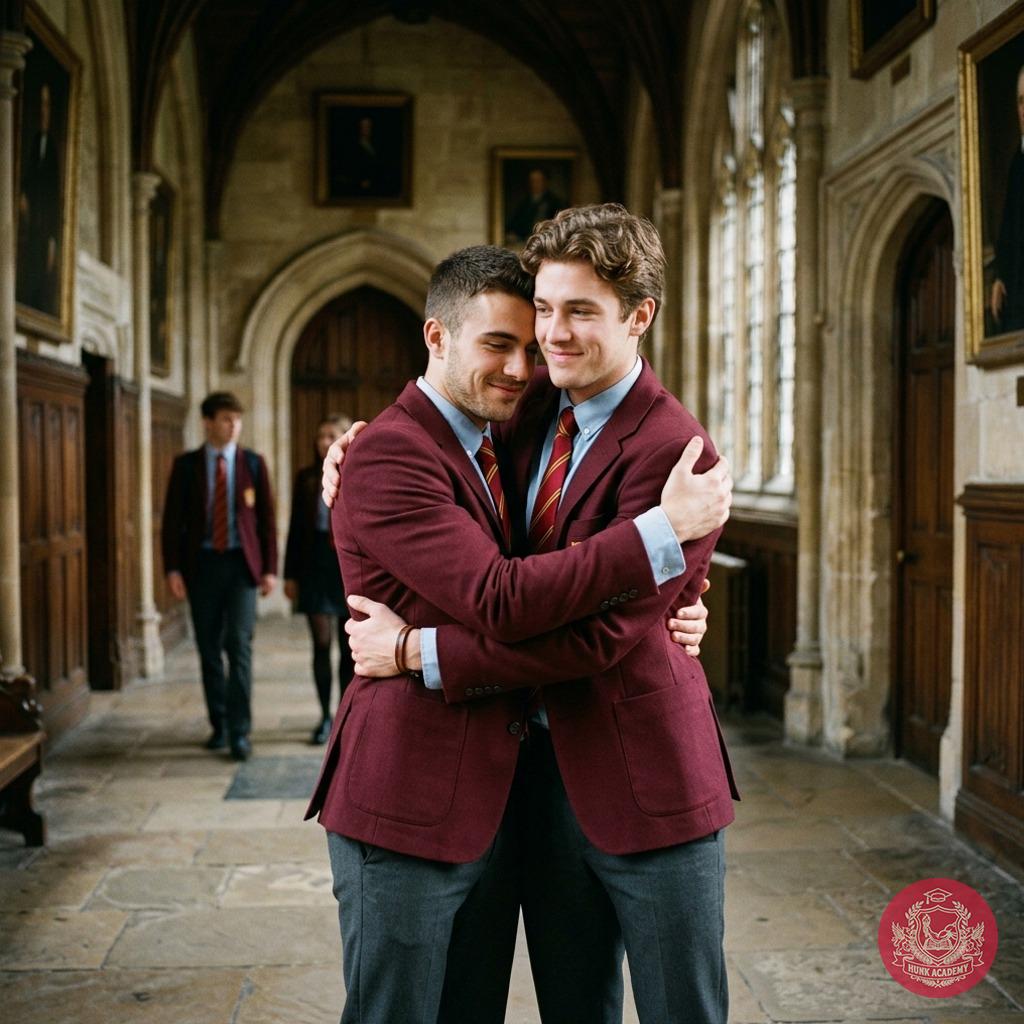 In the hallowed halls of St. Alden’s, two young men share a moment—cloaked in secrets, wrapped in desire. The weight of...