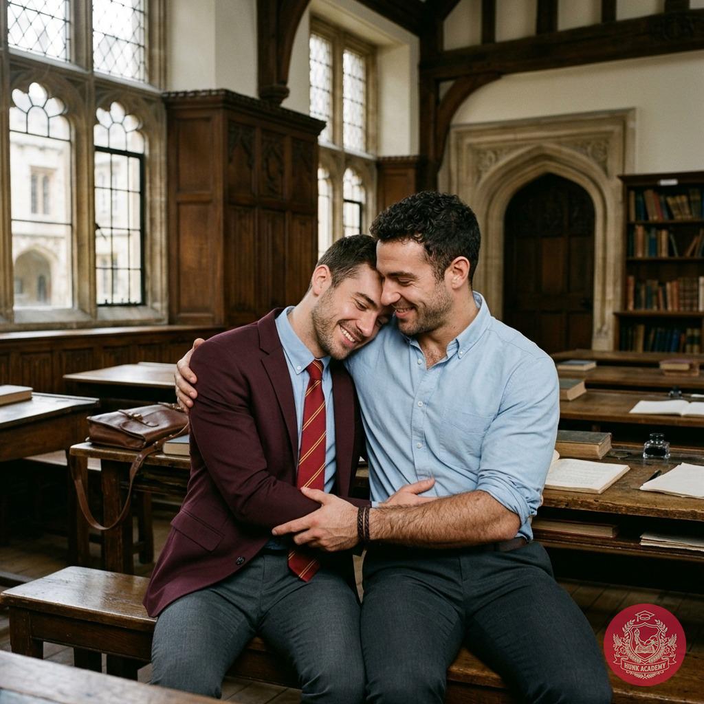 In the hallowed halls of Blackwood Academy, where marble floors echo with whispered desires, two students share stolen...
