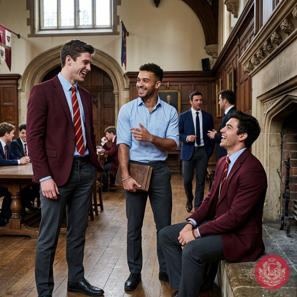 In the hallowed halls of the academy, where ambition meets desire, the evening unfolds with a symphony of laughter and...