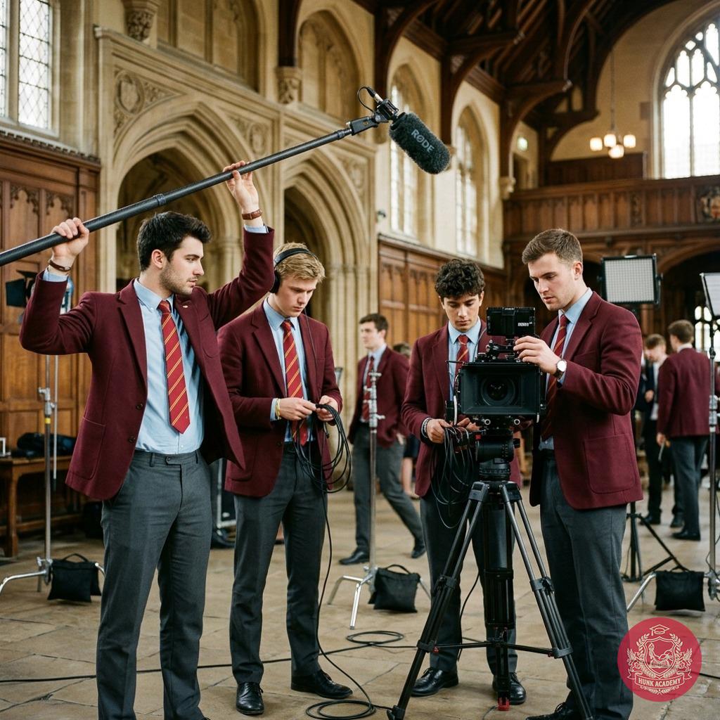 In the hallowed halls of Blackwood Academy, the camera rolls as the most exquisite specimens of masculinity rehearse their...